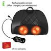 Neck Massage Pillow Electric Cervical Massager Waist Back Shoulder Shiatsu Kneaded Multifunctional Hot Compress Relaxation Gift