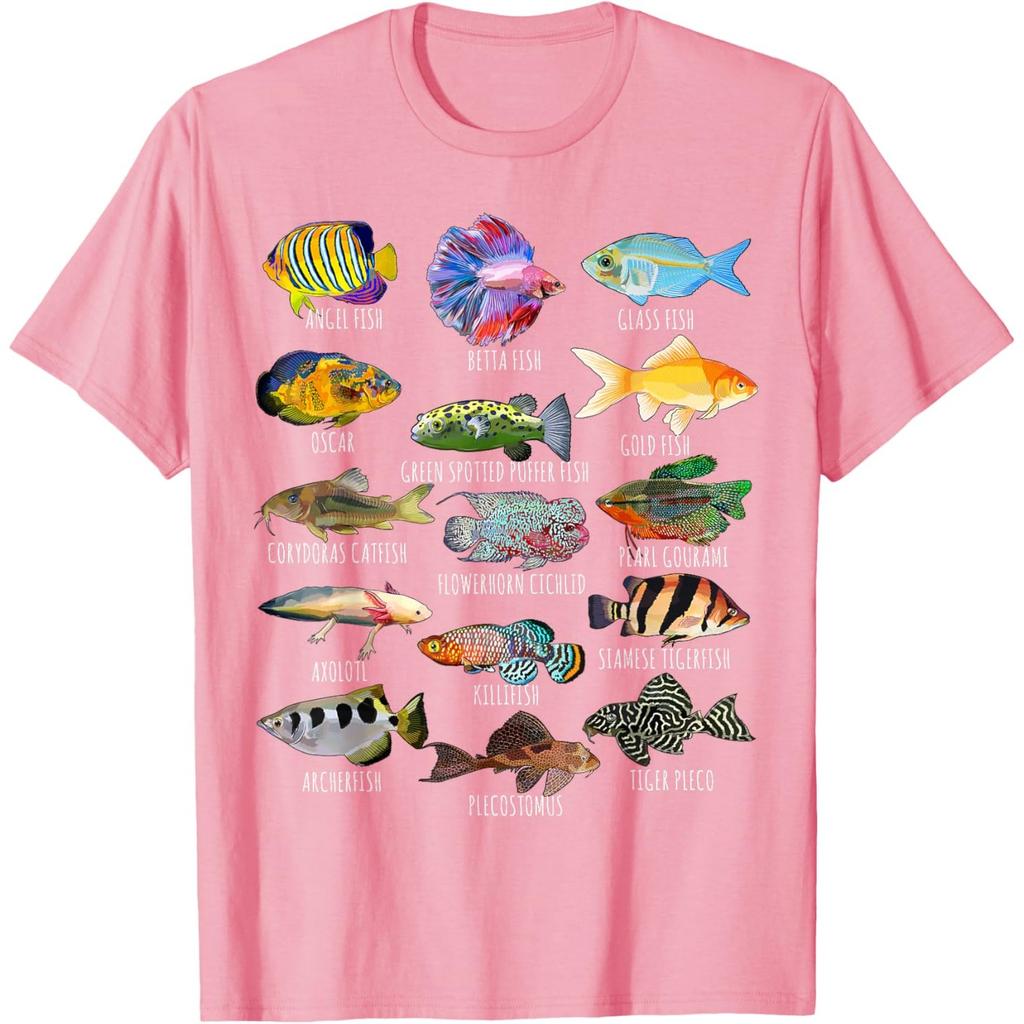 Fishkeeping Fish Species Biology Types of Aquarium Fish TShirt