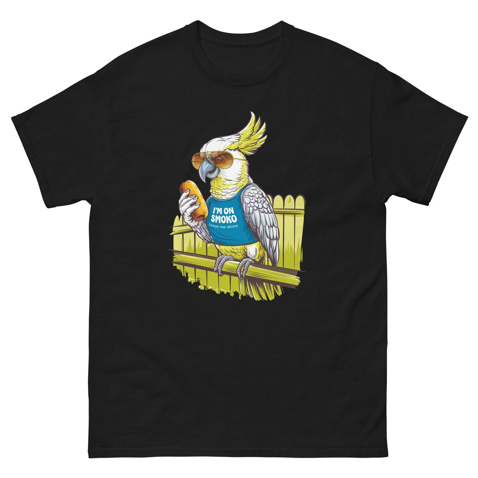 I m On Smoko Cockatoo with Sunglasses Fun T-Shirt M