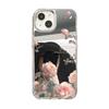 Pink Rose for iPhone17ProMax Mobile Phone Case 16Pro Apple 13/14 Large Hole 15 Makeup Mirror