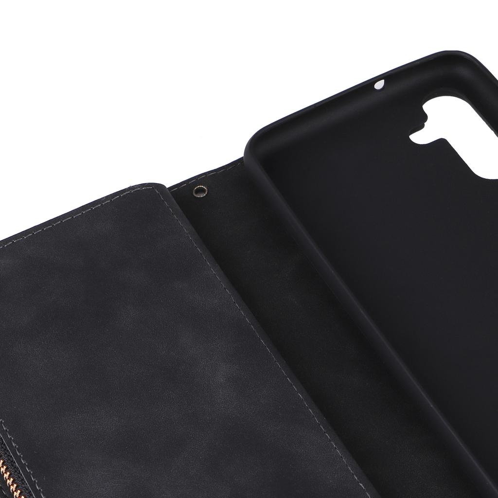 Pentru Samsung Galaxy S24 FE Husă Portofel cu Fermoar Piele PU Husă Telefon Flip