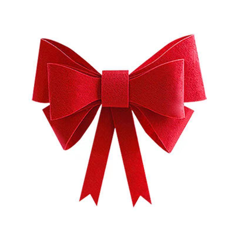 Red Traditional Wedding Wall Stickers Chinese Wedding Wall Decoration Decal Party Supplies Bow Decorative Door Stickers Gifts