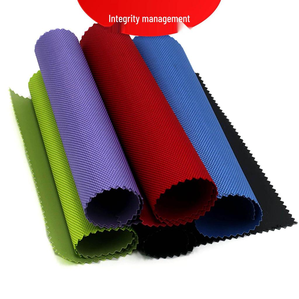 1680D Double-Strand PVC Polyester Oxford Cloth for Luggage, Camping Gear, and Shoe Materials.