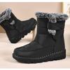 Snow Boots Women's Plus Size Women's Boots Plus Velvet Thick Cotton Boots Polyurethane Boots High-top Thick-soled Cotton Shoes