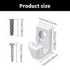 Set Of 20 Ceiling Hooks Hanging Lamp Hooks Plant Hanger Hooks Multipurpose for Easy  Installation Of Hanging Items