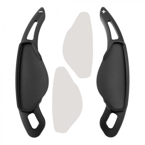 Steering Wheel Paddle Shifter Extension For Range Rover Jaguar Aluminium Black