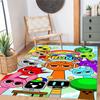 Numberblocks Customize Text Carpet Perfect for Playrooms Bedrooms Balcony Hallway Antislip Carpet Office home decor Perfect Gift for Women/Men