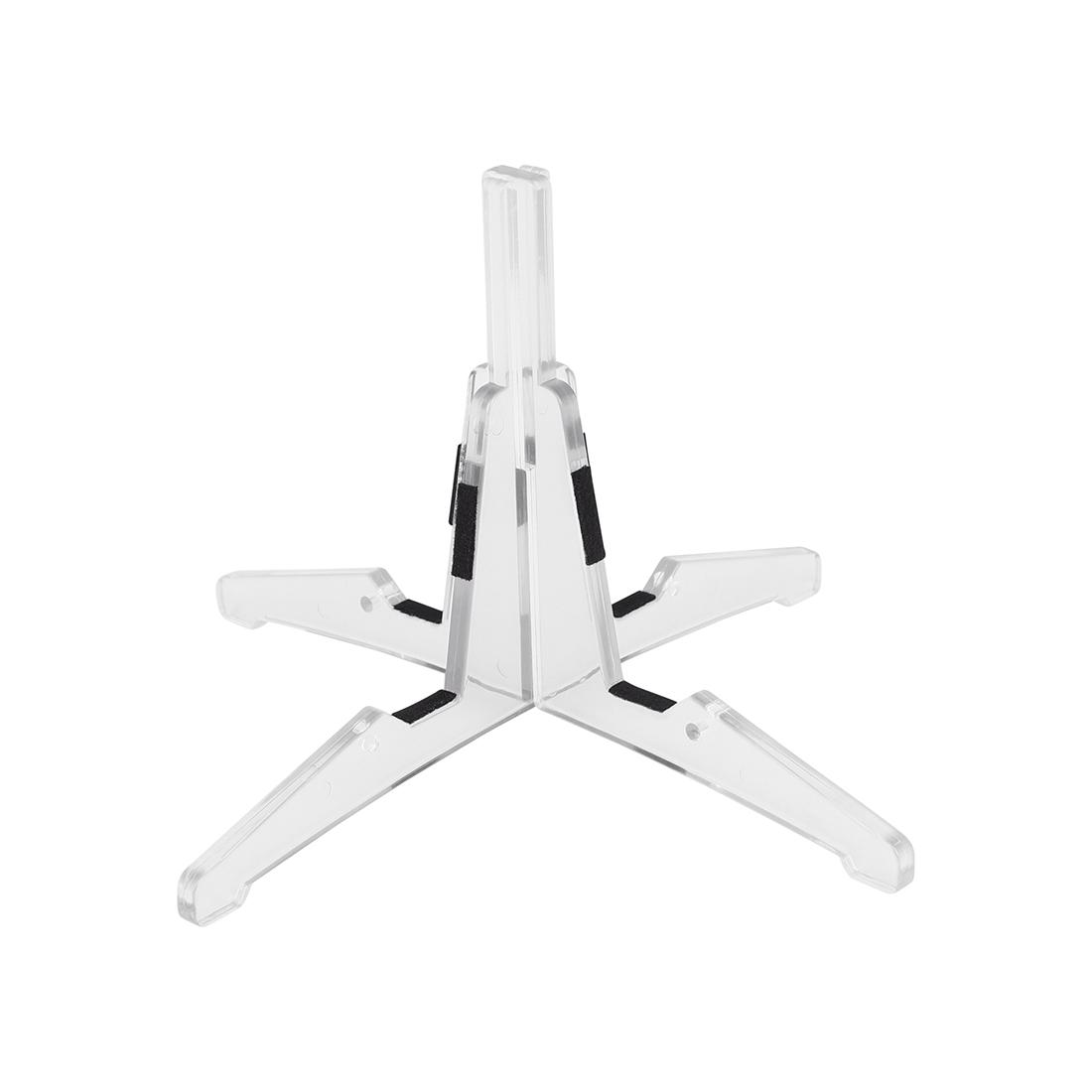 IRIN Портативная подставка для кларнета Складная ABS подставка Четырехногая кронштейн-подставка для кларнета Флейты Деревянных духовых инструментов Аксессуары прозрачный