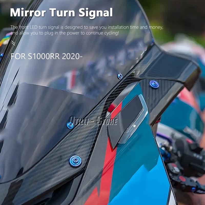 New Front Flasher LED Turn Signal Light Motorcycle Indicator For BMW S1000RR S 1000 RR S1000rr 2020 2021 2022 2023