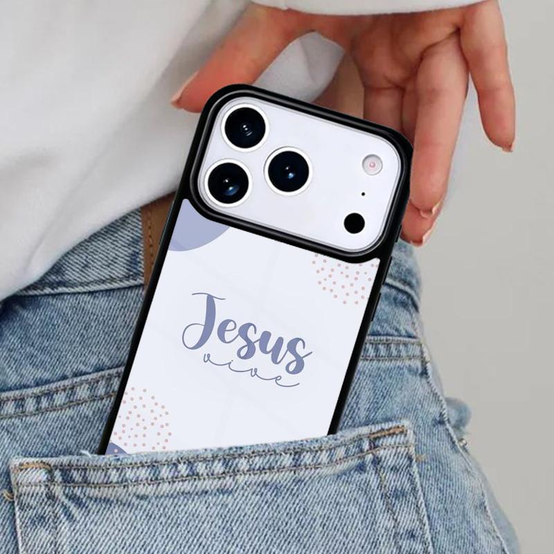 Jesus Love God Phone Case for iPhone 16e 15 14 13 12 17 Pro Max Plus Air 17pro Cover Coque