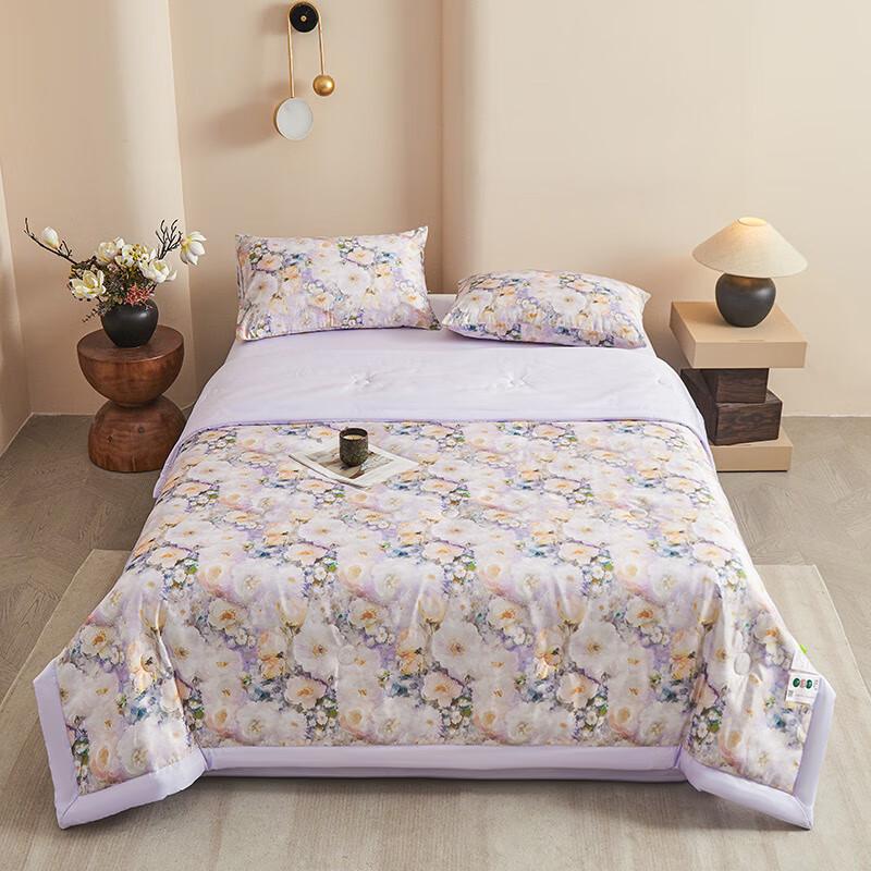 Southern Living Floral Cool-Touch Quilt