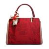New Chinese Style 2024 Spring/Summer Jacquard Handbag for Women, Red Bridal Bag, Wedding Gift, Mother's Bag
