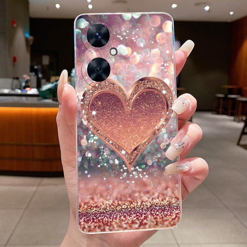 For Huawei Nova 11 SE 11SE Phone Case Huawei Nova 12 SE BNE-LX1 Case Luxury Fashion Butterfly Flowers Clear Soft Silicone Cover