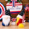 Independence Unique American Day Gnome Decoration Long Hat Doll With No Face For Celebrations Festive