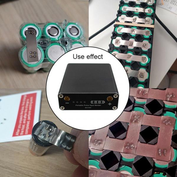 Yeni Kullanışlı 1 Takım Taşınabilir 9 Dişliler DIY Mini Nokta Kaynak Makinesi Nokta Kaynakçı Kaynak Aracı Kiti