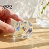 Stress Relieving Gadget Ocean Theme Relief Ball Soft Shapeable Ball Sensory Toy Pinchable Balls No Rebound Transparent Squeeze Toy for Anxiety