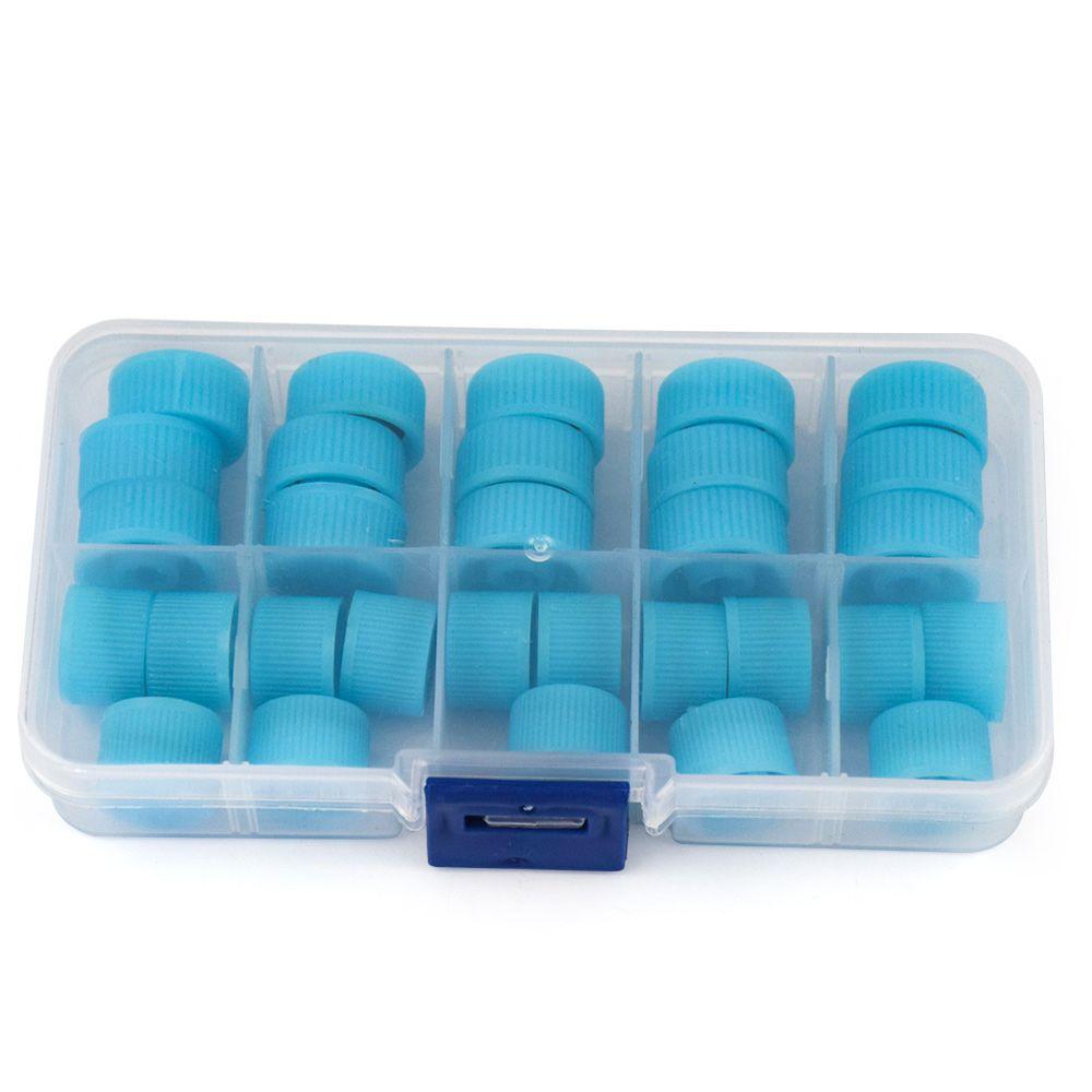 Covers Low Side Port Cap High Low Pressure Caps for Auto Car A/C Refrigerant High Side Port Cap