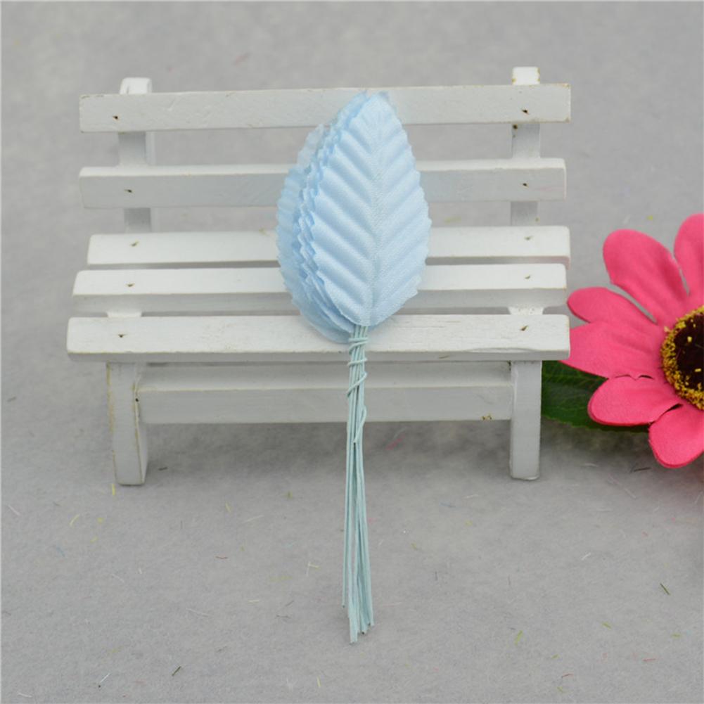 10pcs Fake Leaf Bouquet Simulation Plant Home Decoration Shooting Props Diy Handmade Garland Accessories