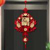 Fu Character New Year Pendant New Year Theme Craft Hanging Tassels Traditional Ornament Door Ornament Lunar New Year Decoration
