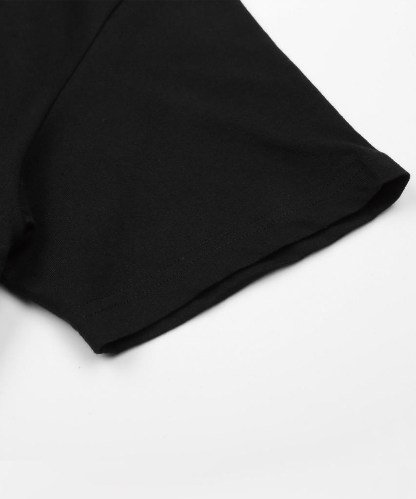 Deulousi Dw Melting Studio Short Sleeve T-Shirt Black