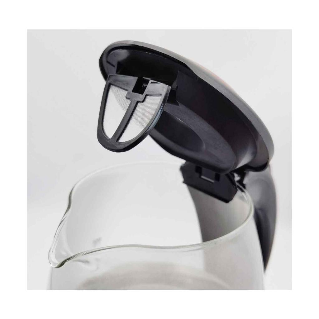 Elektrischer Wasserkocher mit LED-Hintergrundbeleuchtung, 1,7 L