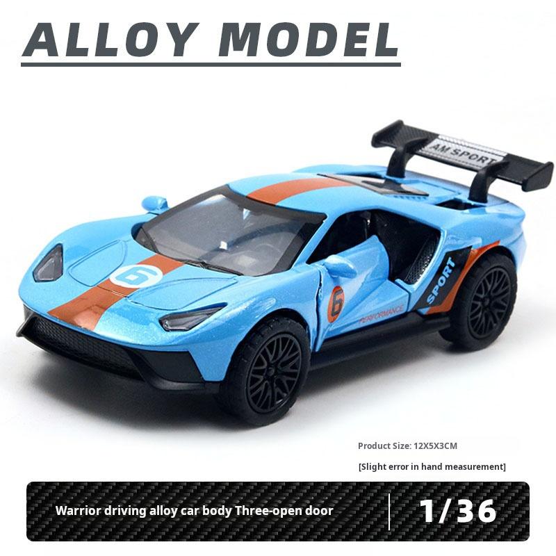 Car 136 Toy Car Super Sport Vehicle Miniature Model Free Wheels Diecast Zinc Alloy Metal Collection Gift Car For Kids Adults Children's Birthday Gift