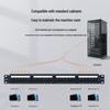 Ugreen NW126 CAT5E 24-Port 1U Rackmount Gold-Plated Patch Panel