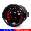 Universal Gasoline Car 2"; 52MM Tachometer/Water Temperature/Oil Temp Meter/Boost Meter PSI Bar/Oil Pressure Gauge with