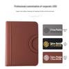 Multifunctional A4 Leather Zippered Business Folder