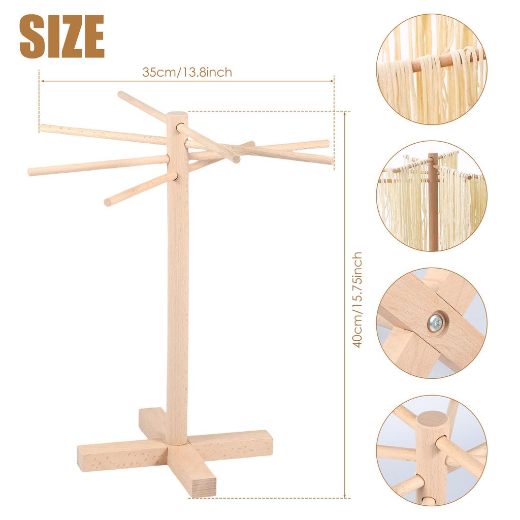 Pasta Drying Rack Pasta Rack Collapsible Spaghetti Stand Dryer Noodle Hanger for Fresh Pasta Noodle Spaghetti Dryer Hanger