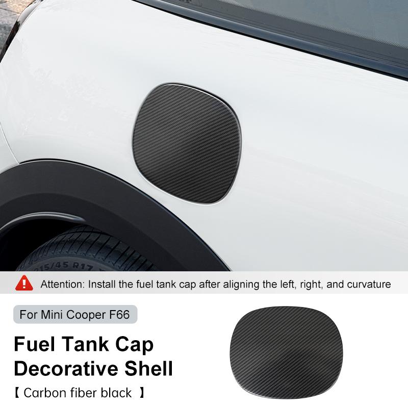 ABS Gas Fuel Tank Cap Decorative Shell For Mini Cooper F66 3-Doors Fuel Version 2025 Car Styling Exterior Trim Accessories