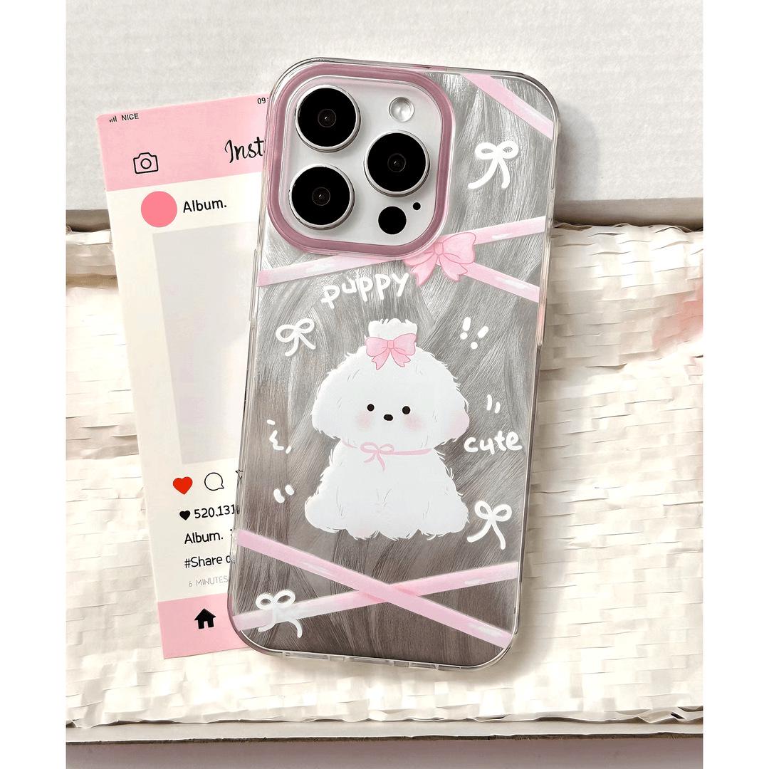 

**Чехол для телефона из перьевой пряжи с лентой для iPhone 11-15 Pro Max** iPhone 13 Pro Max