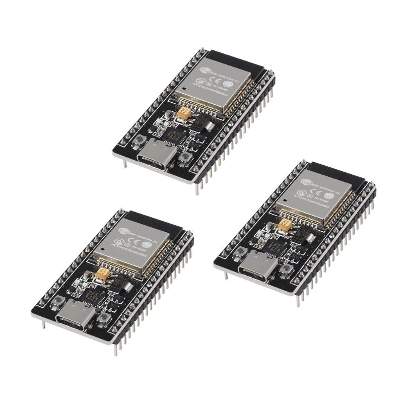 

3PCS NodeMCU-32S WiFi IoTs Development Board 2.4Ghz Serialed WiFi Bluetoothcompatible Module Base At ESP32