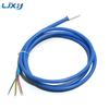 LJXH DS18B20 Digital Temperature Sensor Encapsulated Sensing Probe Straight Rod/Patch/Hole-Mounted Configuration 1M/2M/3M/4M/5M