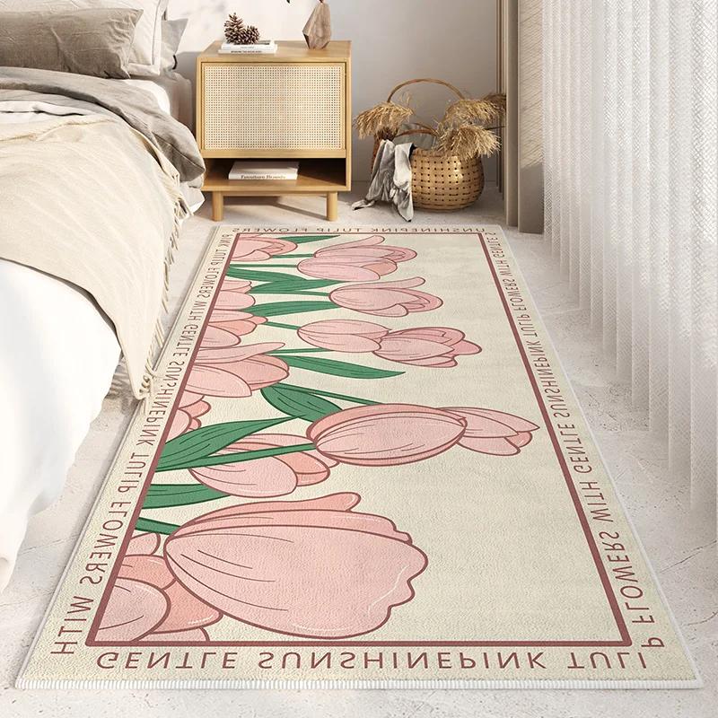 Cartoon Boby Bedroom Decor Bedside Carpet Fluffy Soft Plush Floor Mat Nordic Style Carpets for Living Room Thicken Anti-slip Rug