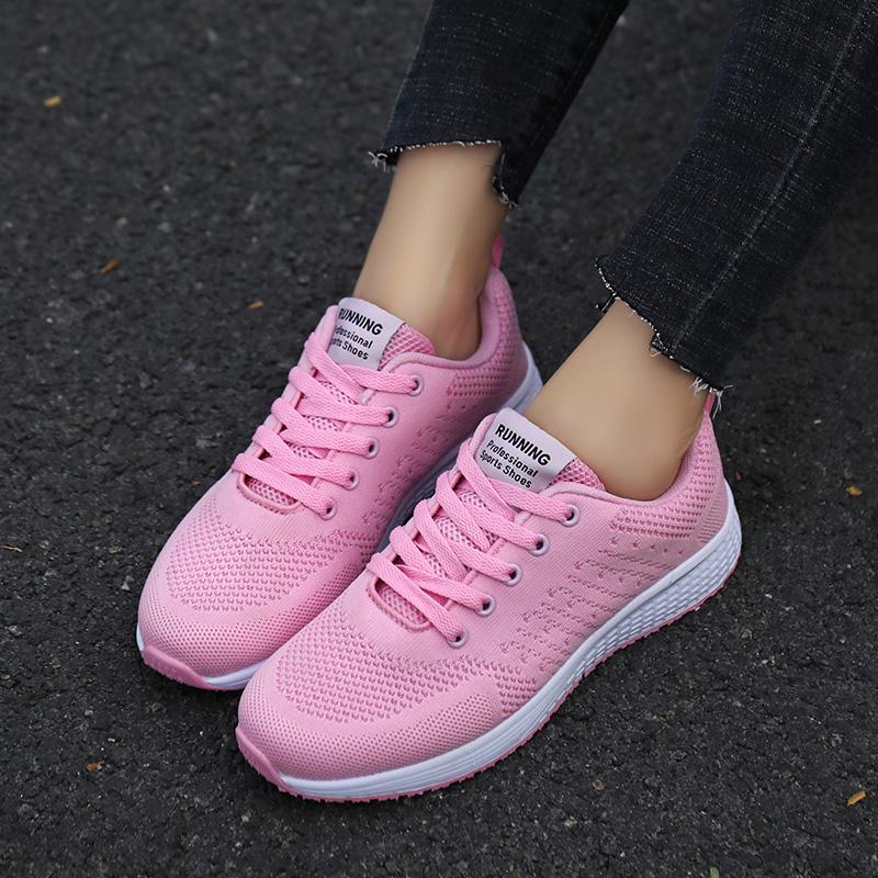 Buy 2020 New Women's Sports Shoes Female Summer Breathable Shoes