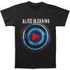 Men's Alice In Chains Play Button Tour Tee (Scranton - Las Vegas) Slim Fit