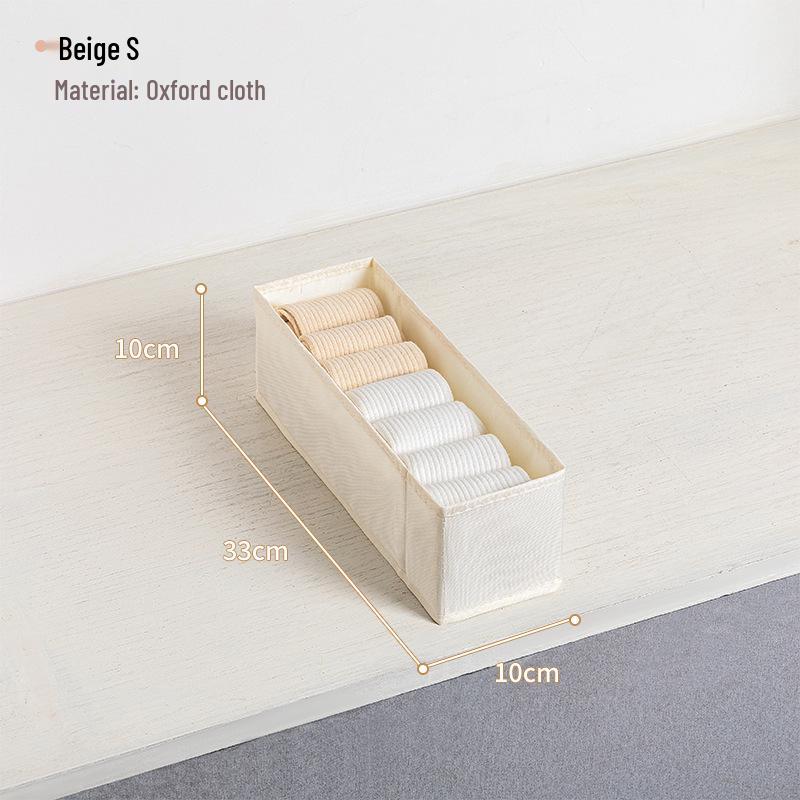 Jeans Storage Organizer: Divided Clothing Box for Wardrobe 