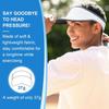 Trodalo Lightweight Soft Quick-Dry Sun Visor Packable Tennis Golf Running Hat for Men Women Sporty Style Common Fabric Feature