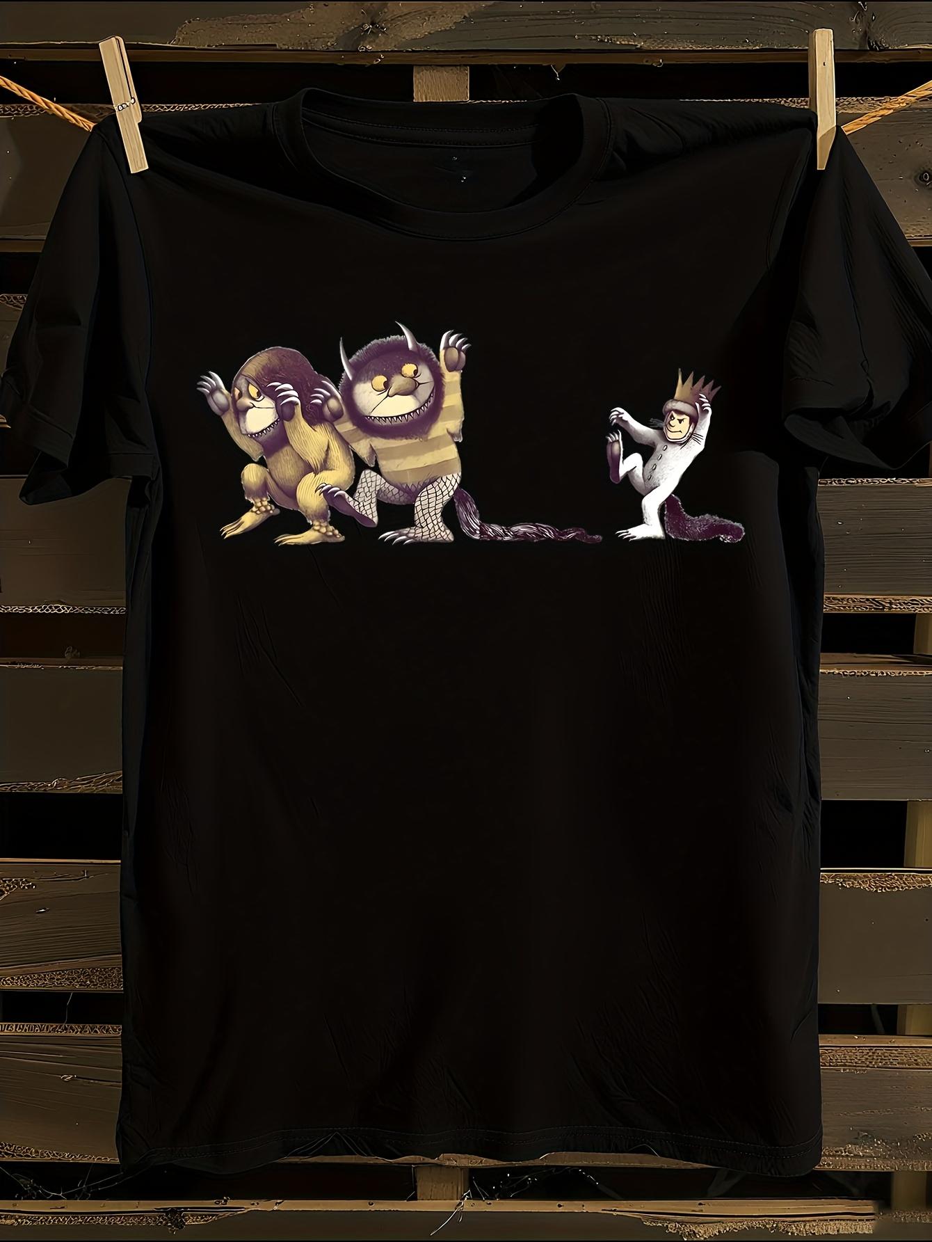 Where the Wild Things Are Print T-shirt L