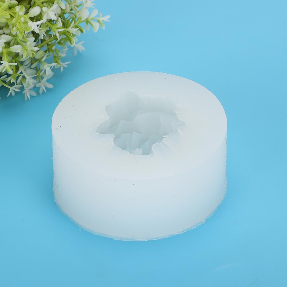 Crystal Silicone Flower Drop Mold DIY Hand Made Soap Aromatherapy Decoration Craft(Type 1 )