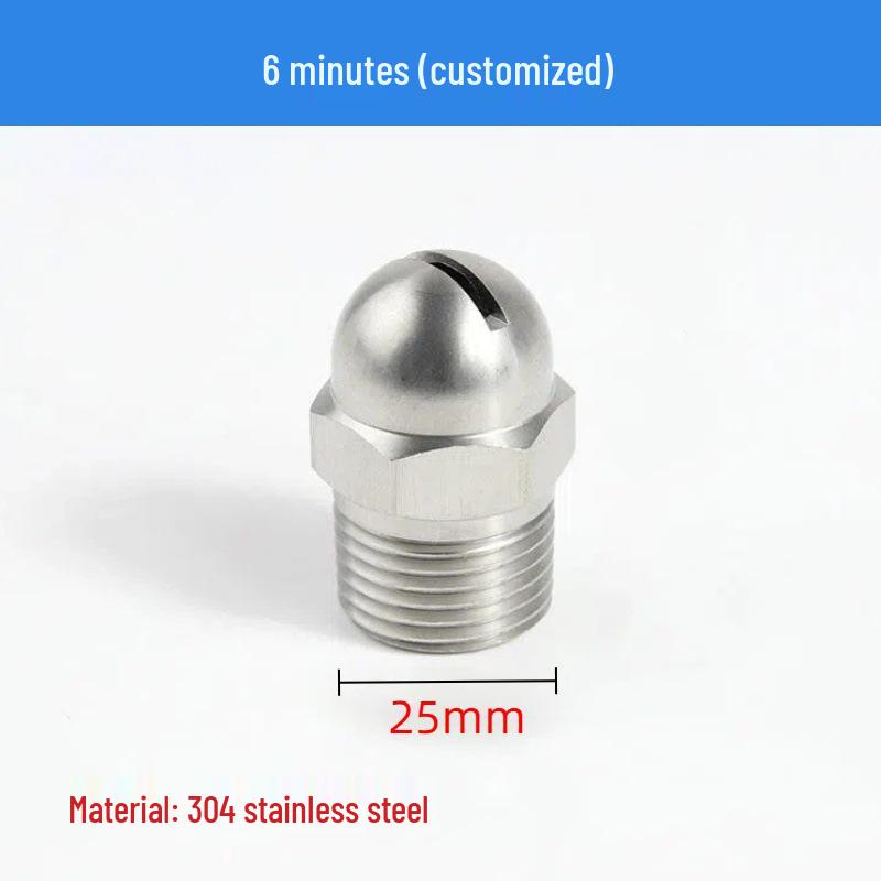 High-Pressure Stainless Steel Anti-Clogging Fan-Shaped Blow-Off Nozzle