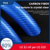 Neu Hots E60 Für M E46 E39 E60 E90 E91 E36 E87 F10 F20 F30 X1 X3 X4 X5 X7 M3 M4 M5 Auto Leder Carbonfaser Anti-Rutsch Lenk