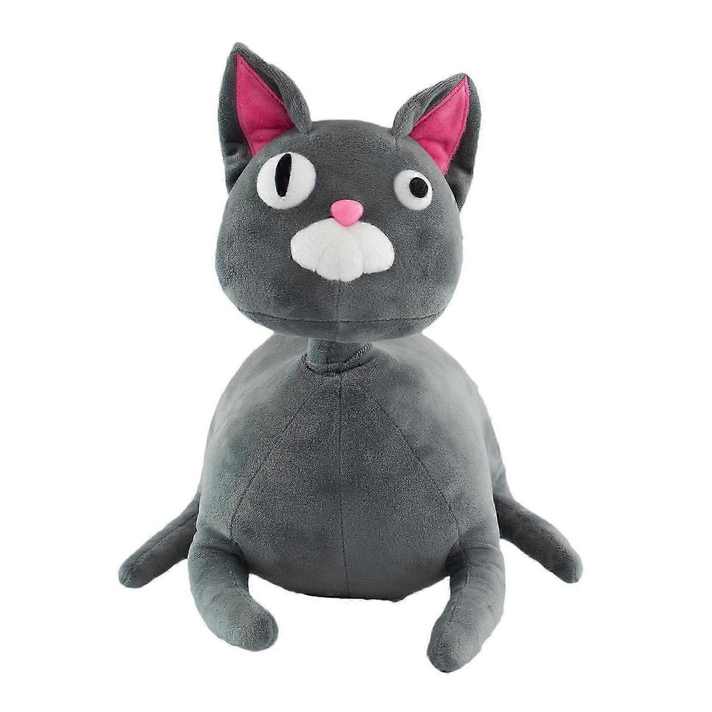 Noodle and Bun Plush Toys, Cute Soft Stuffed Anime Cat and Dog Dolls for Kids Room Decor, Birthday Gift 25-26cm