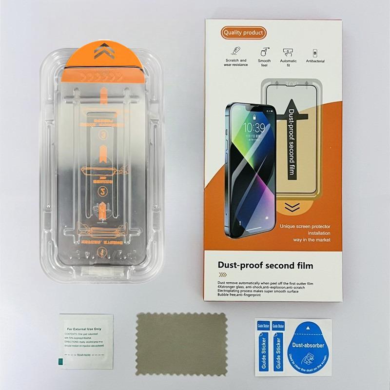 4Pcs Oleophobic Coating Dust Free Screen Protector Flim For OnePlus 15R 15 13T/S/R 12/11R Easy Installat Bubble-free Protect Kit