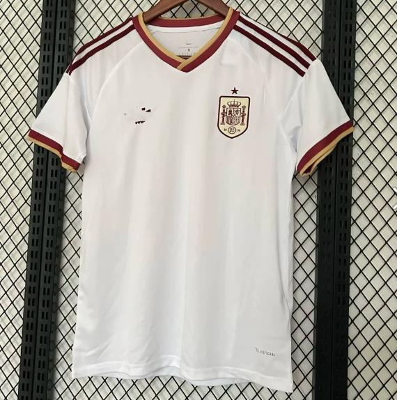 2627 World Cup Spain home and away star badge number Yamarku Brazil Ormer football jersey S