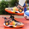 Putian children's mesh basketball shoes summer and autumn boys' actual combat training youth anti-skid rotating buckle running shoes sports