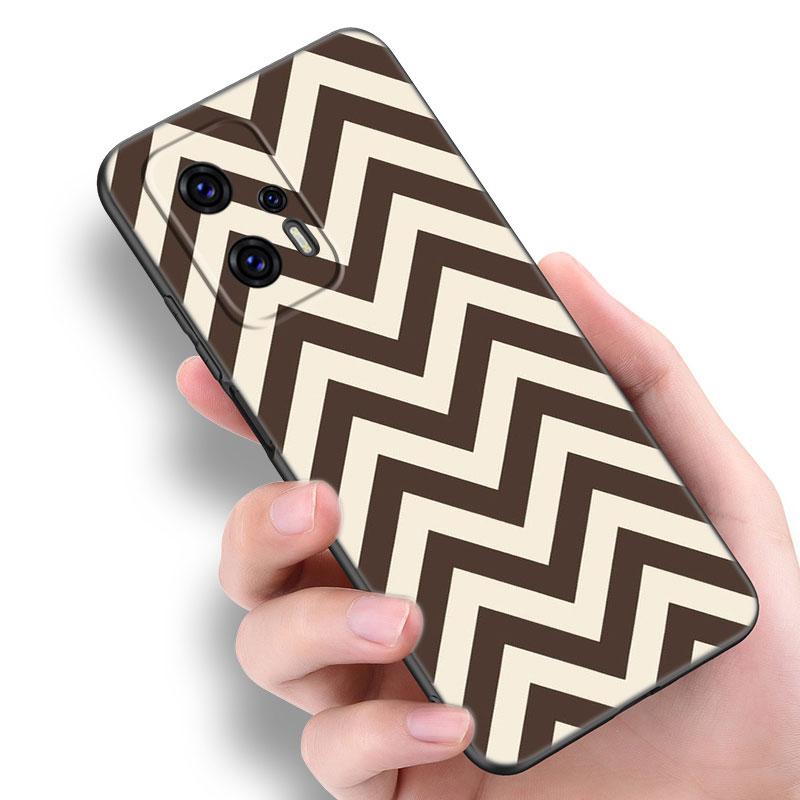 Czarne Białe Kraciaste Zebra Etui na Telefon Dla Xiaomi POCO F2 F3 M2 M3 M4 X3 X4 Pro NFC F4 GT 5G F1 X2 C3 C31 C40 M5S TPU Czarny Pokrowiec