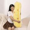 Adorable Cheese Body Pillow for Girls - Side Sleeper, Leg-Clamp, Bed Rest & Back Support