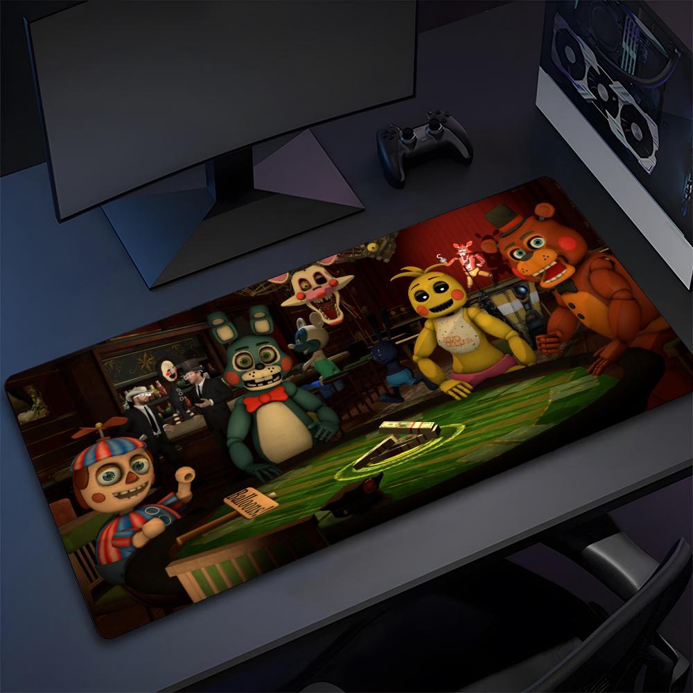 Fnaf F-FiveS-nights-At-Freddys Mauspads Hohe Qualität Natürlicher Gummi Mauspads Das Professionellste Waschbare Laptop-Mauspads